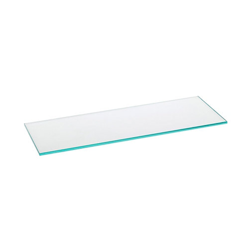 Estante de cristal trans. dim: 400x150x6mm, carga máx: 10kg
