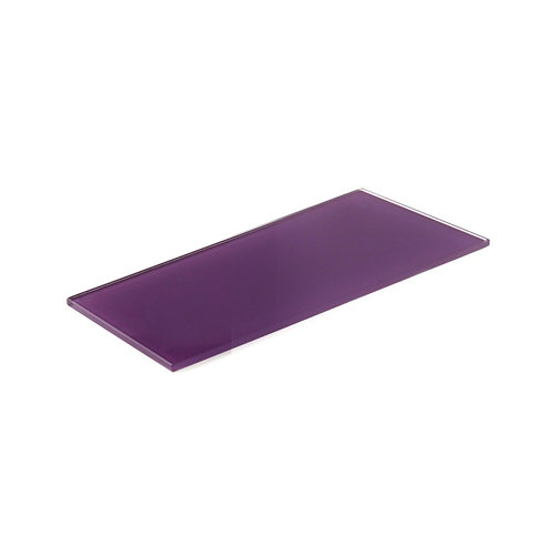 Estante de cristal violeta dim: 300x120x6mm, carga máx: 10kg