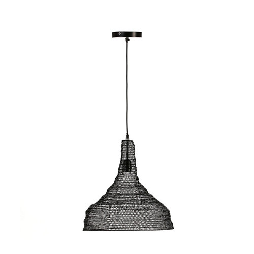 Lámpara de techo modelo fidji acabado negro