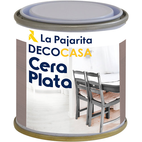 Cera la pajarita 100ml plata metalizado