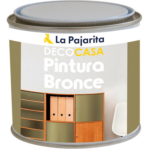 Pintura metalizada la pajarita 500ml bronce