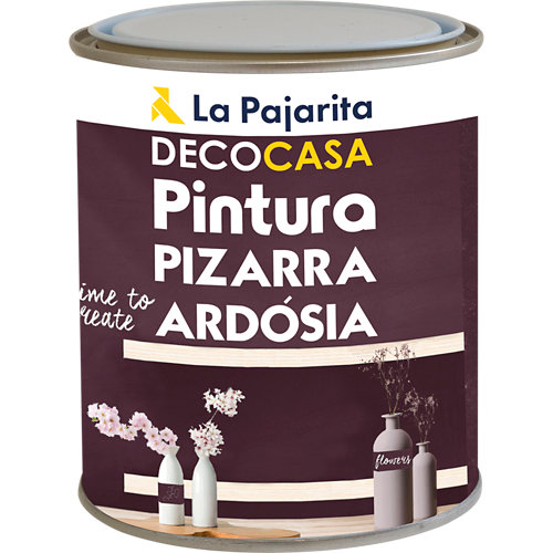 Pintura pizarra la pajarita 750ml granate