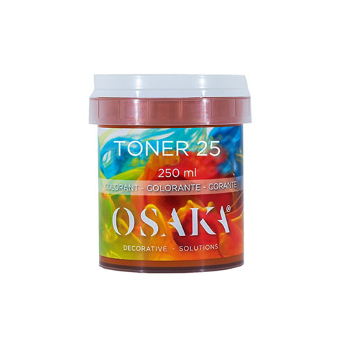 Toner alta decoración osaka 250 ml color 25 salmón de la marca OSAKA en acabado de color Naranja / cobre fabricado en Varios, ver descripción