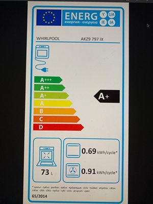 Horno WHIRLPOOL AKZ9 797 IX multifunción A+ 73 litros 3.6kW Pirólisis ·  LEROY MERLIN