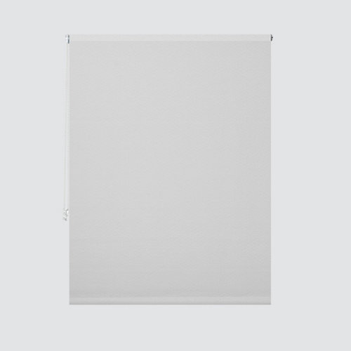 Estor enrollable translúcido turín blanco medida 105x190 cm