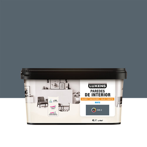Pintura salones y habitaciones luxens 4l ink 2