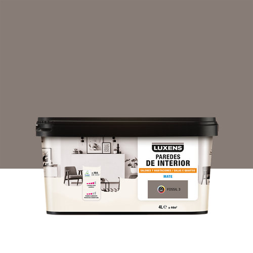 Pintura chalky xylazel spray azul 400 ml 17 Pintura salones y habitaciones luxens 4l fossil 3