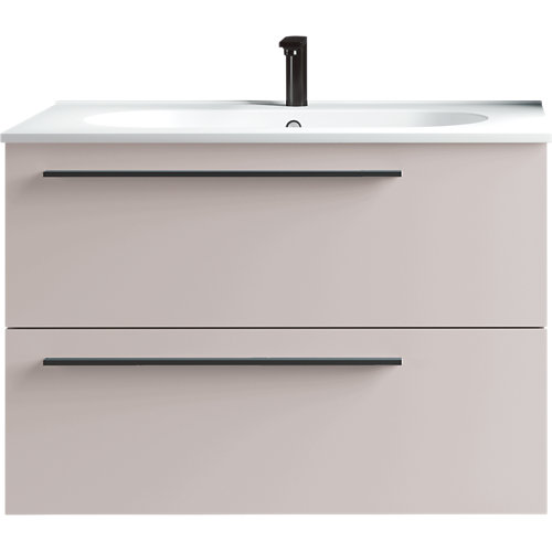 Mueble baño mia beige 79.5 x 45 cm