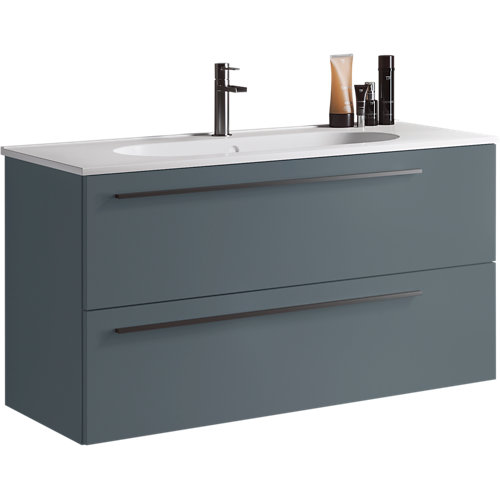 Mueble baño mia azul 99.5 x 45 cm