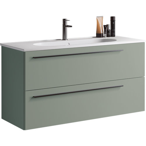 Mueble baño mia verde 99,5x55x45 cm