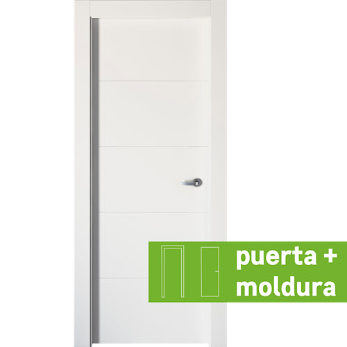 Conjunto de puerta lucerna 82,5 izquierda + tapeta