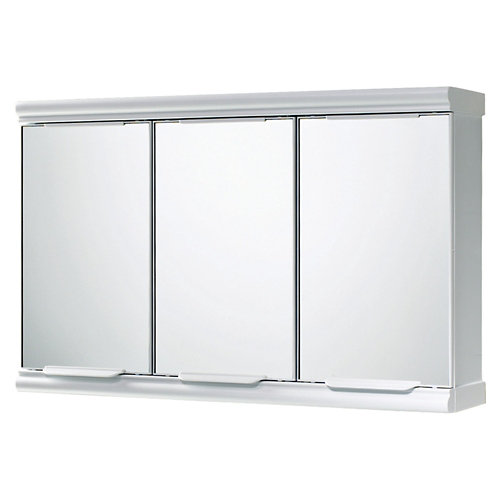 Armario de baño con espejo princess blanco 58x14x38 cm