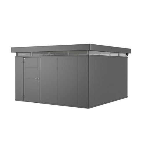 Caseta de metal oscuro izq casanova de 430x250x430 cm y 18.49 m2