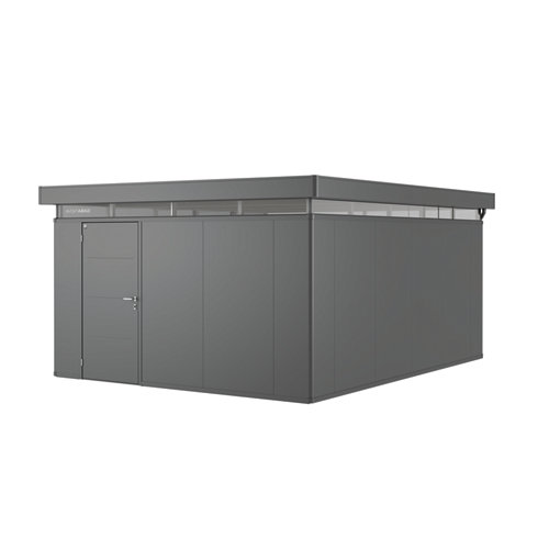 Caseta de metal oscuro izq casanova de 430x250x530 cm y 22.79 m2