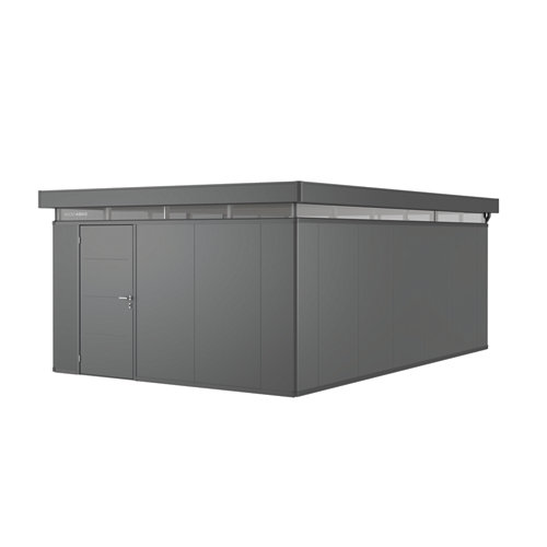 Caseta de metal oscuro izq casanova de 430x250x630 cm y 27.09 m2