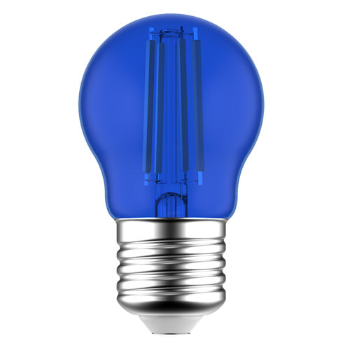 Bombilla led filamentos e27 4 5w azul lexman