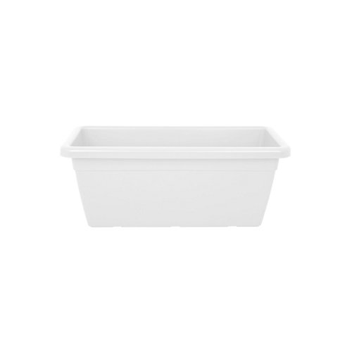 Lote jardinera y plato xl venezia blanco 100 cm