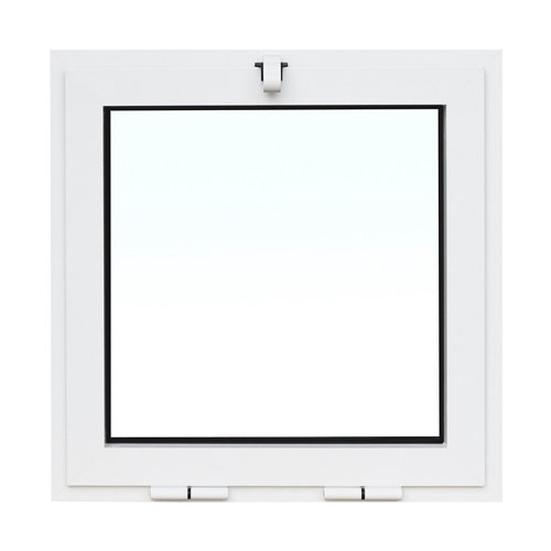 Tablero macizo de pino de 30x120x2,8 cm 25 Ventana aluminio rpt basculante artens 55x55cm