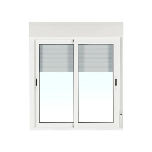 Ventana aluminio corredera persiana artens 80x115 cm