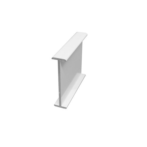 Tablero macizo de pino de 50x80x2,8 cm 23 Perfil h unión ventana abatible aluminio 40mm