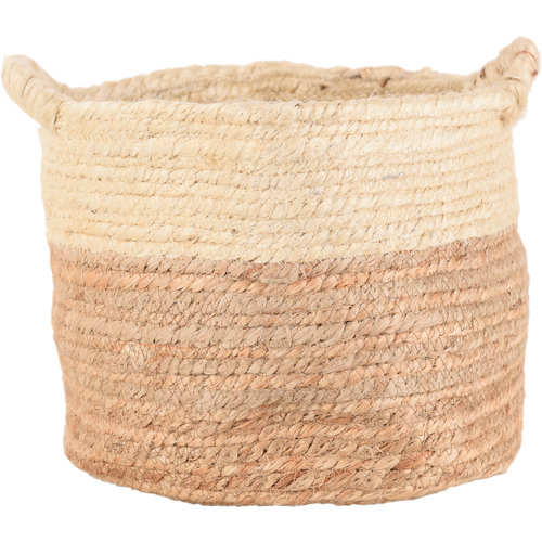 Felpudo amarillo de caucho 45 x75 cm 26 Cesta plegable de fibra natural de 18x23x18 cm plegable