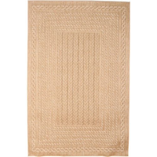 Alfombra teplón oro/antracita pvc 120 x 180cm 25 Alfombra de interior y exterior beige polipropileno salvador 120 x 170cm