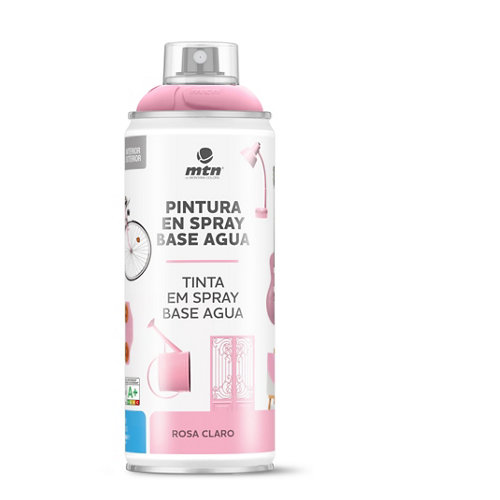 Spray decorativo 400ml wb montana negro de la marca MONTANA en acabado de color Rosa fabricado en Varios, ver descripción