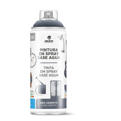 Spray pintura montana pro ral-1021 amarillo colza 400ml de la marca MONTANA en acabado de color Gris / plata fabricado en Varios, ver descripción