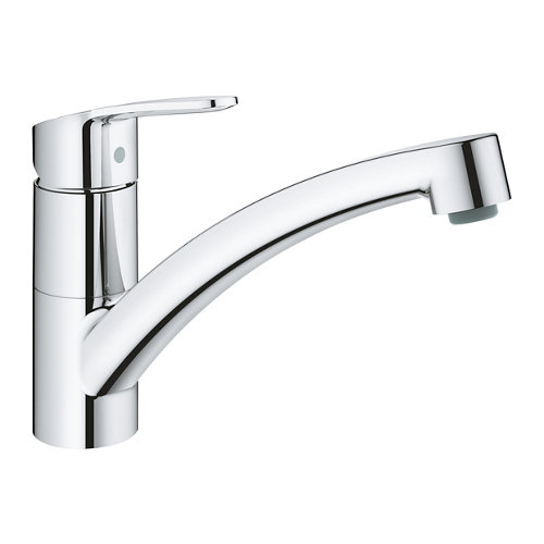 Grifo de cocina monomando caño bajo grohe start clova ii