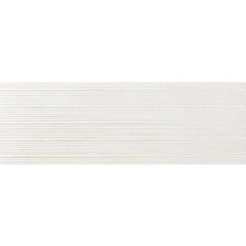 Azulejo artens titanium 30x90 cm blanco de la marca ARTENS en acabado de color Blanco fabricado en Pasta blanca