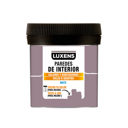 Pintura interior satinada luxens 4l 1005-y50r neutro arena rosada muy luminoso 19 Pintura tester luxens 75 ml bohemia 4