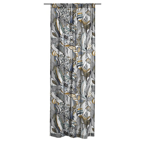 Visillo acabado en ollaos inspire walcot floral multicolor de 200 x 270 cm