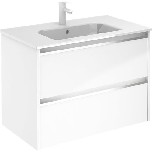 Mueble de baño beta blanco brillo 80 cm