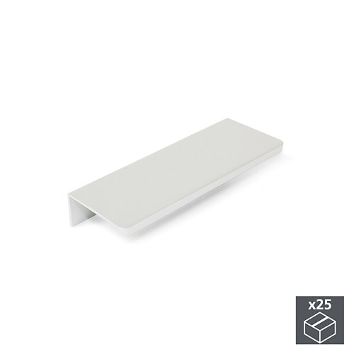 25 tirador de mueble aluminio intereje 128 mm anodiz. mate