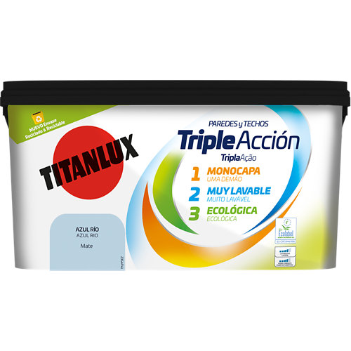 Masilla para juntas de azulejos beissier 200ml blanco 17 Pintura triple acción titanlux 4l azul rio