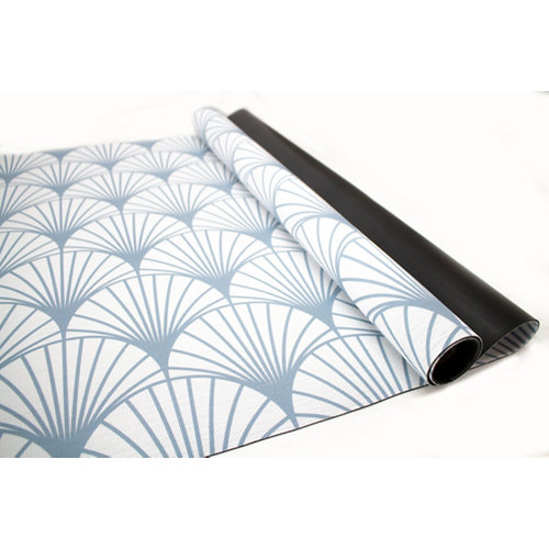 Alfombra de interior y de exterior color geométrico pvc 230cm x 160cm