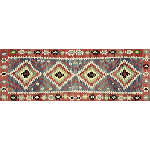 Alfombra vinilo kilim multicolor 2574 du-01 78 x 225cm