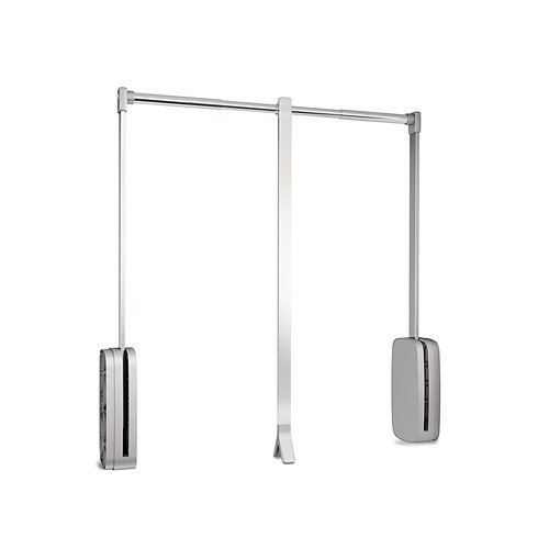Colgador abatible sling aluminio para armario. ancho regulable 45-60cm
