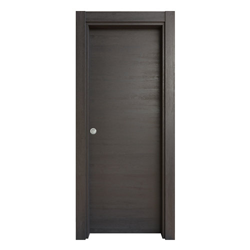 Frente para cajon exterior de módulo de armario spaceo home blanco 80x40x1.8cm 23 Puerta corredera oslo azabache 82,5 cm