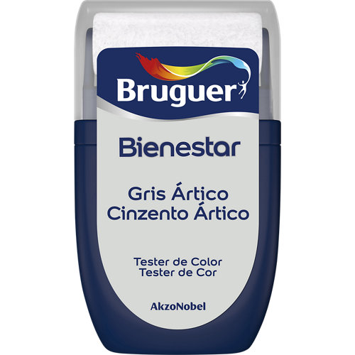 Pintura interior satinado reveton blanco pro 0.75l 1040-r50b lila luminoso 19 Pintura tester bienestar 30 ml gris ártico
