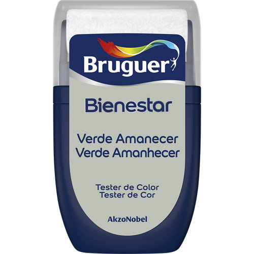 Pintura tester bienestar 30 ml verde amanecer