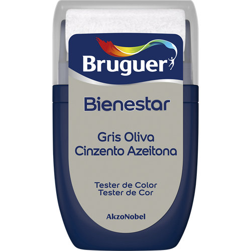 Esmalte para mueble de cocinas y baños satinado luxens 2 l blanco 21 Pintura tester bienestar 30 ml gris oliva