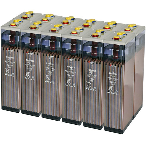 Bateria u-power opzs 600 24v estacionaria