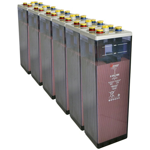 Bateria u-power opzs 800 12v estacionaria