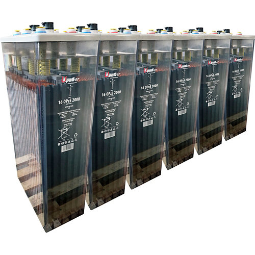 Bateria u-power opzs 2000 12v estacionaria