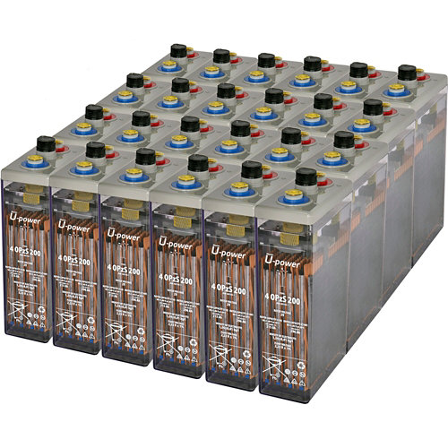 Bateria u-power opzs 200 48v estacionaria
