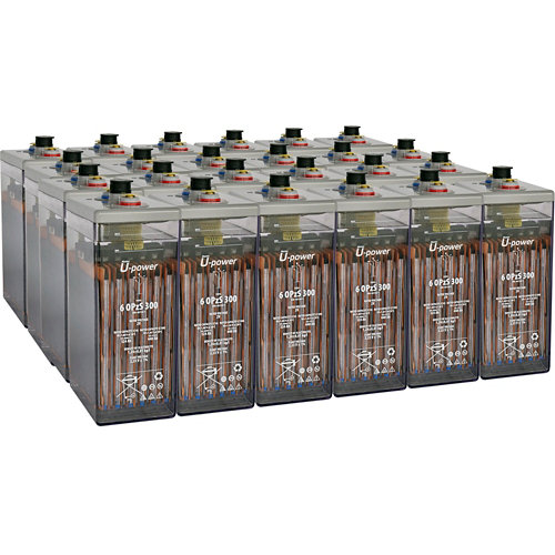 Bateria u-power opzs 300 48v estacionaria