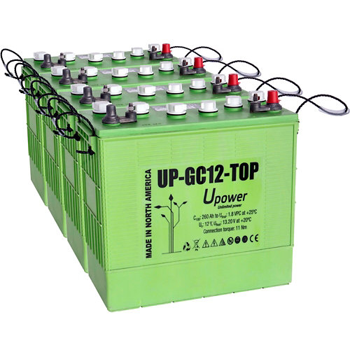 Bateria u-power gc12 pack 48v
