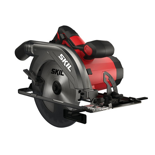 Sierra circular con cable skil de 1400 w y 3.8 kg de peso