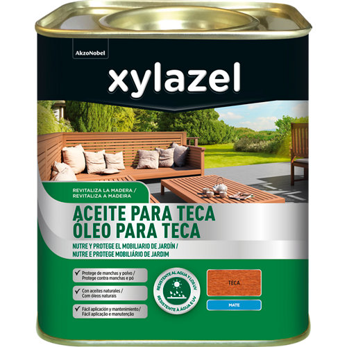Aceite teca xylazel 4l incoloro